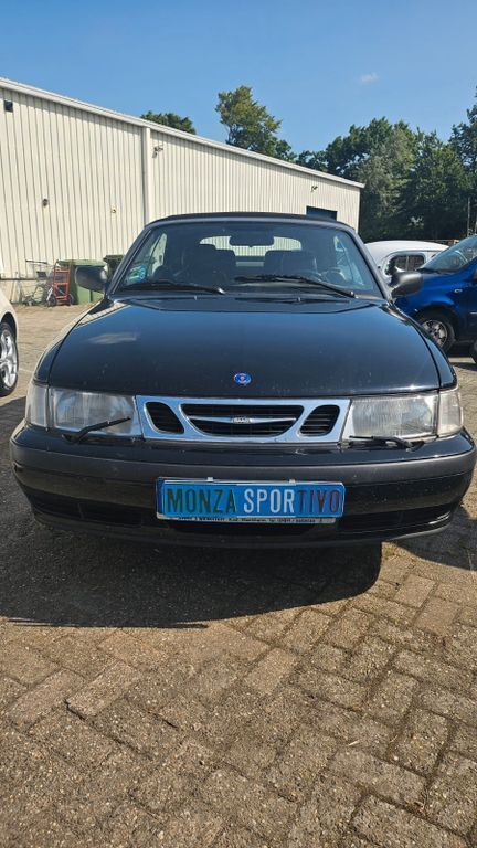 Schwarz Gebraucht 1999 Saab 9-3 Cabriolet Cabrio | 1.750 € (Teuer) - Bild 1/4