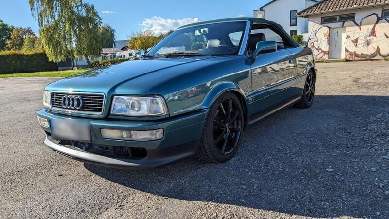 Grün Gebraucht 1996 Audi Cabriolet Cabrio | 6.250 € (Fairer Preis) - Bild 1/4
