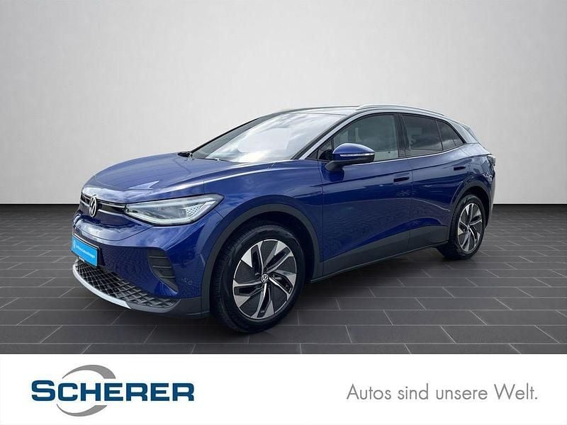 Blue dusk metallic (metallic) Gebraucht 2025 VW ID.4 Pure SUV | 34.950 € (Fairer Preis) - Bild 1/4