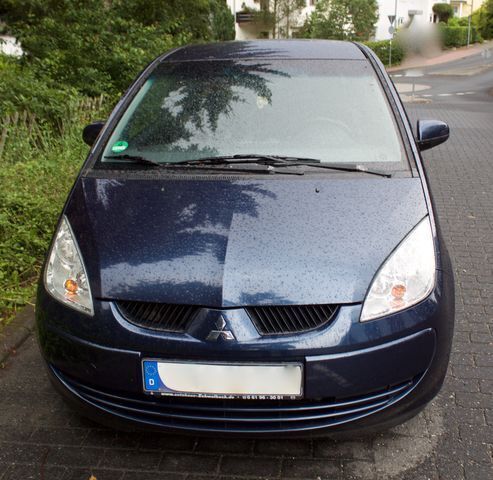 Gebraucht Mitsubishi Colt 109 PS (80 kW) 2005 Blau metallic Kleinwagen