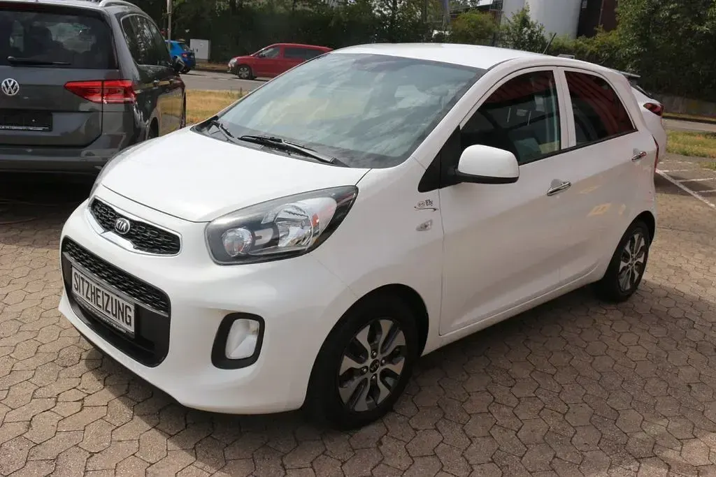 Gebraucht Kia Picanto 67 PS (49 kW) 2016 Weiß Kleinwagen
