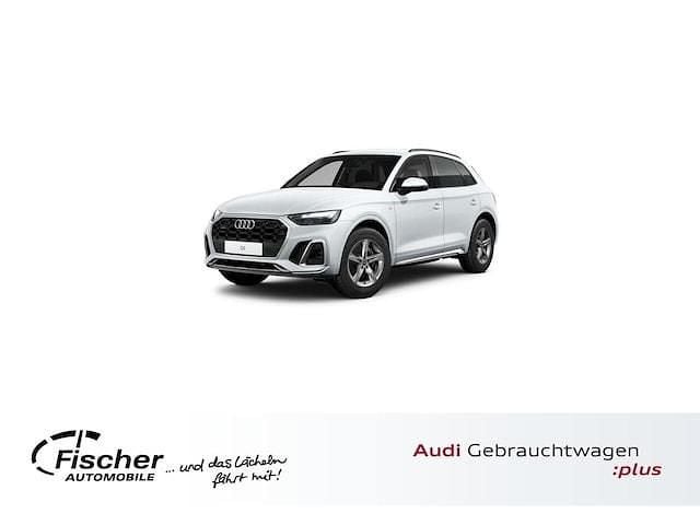Gebraucht Audi Q5 Basis 204 PS (150 kW) 2024 Gletscherweiß metallic SUV