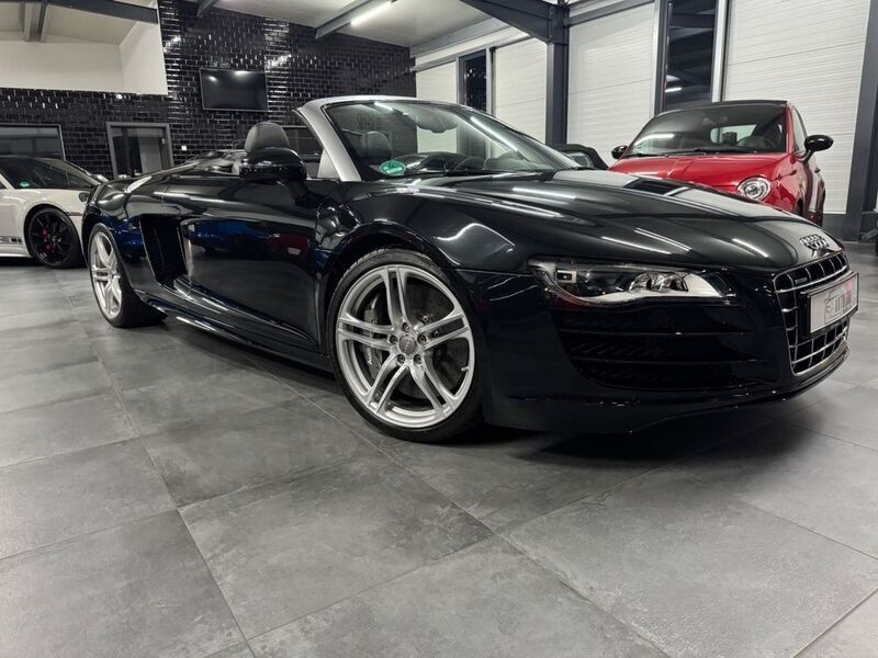 Schwarz Gebraucht 2011 Audi R8 Spyder Exclusive Cabrio | 79.999 € (Superpreis) - Bild 1/4