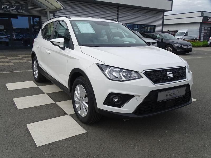 Gebraucht Seat Arona Beats 110 PS (80 kW) 2021 Weiß candy weiss SUV