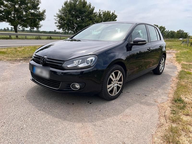 Schwarz Gebraucht 2009 VW Golf VI Highline Limousine | 5.200 € (Fairer Preis) - Bild 1/4