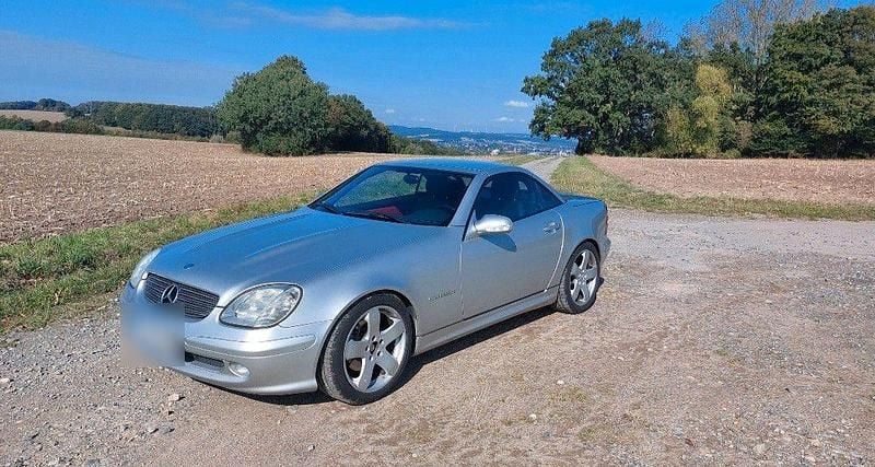 Silber Gebraucht 2000 Mercedes SLK200 Cabrio | 3.999 € (Superpreis) - Bild 1/4