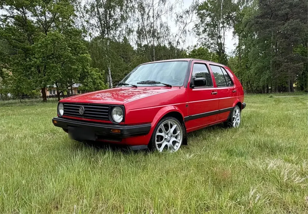 Używany VW Golf II GTD 54 KM (39 kW) 1988 Czerwony Hatchback