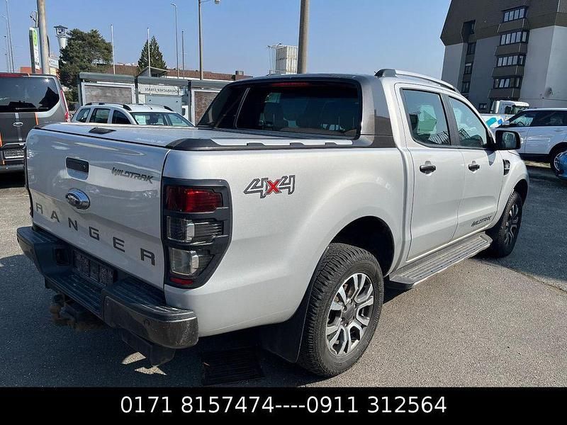 Gebraucht Ford Ranger Wildtrack 200 PS (147 kW) 2016 Silber Pickup