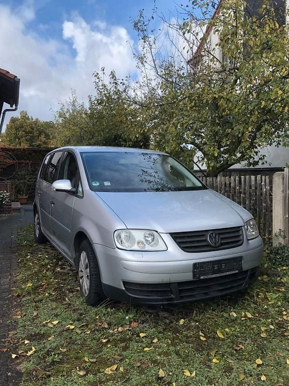 Gebraucht VW Touran Conceptline 105 PS (77 kW) 2005 Silber Van / Kleinbus