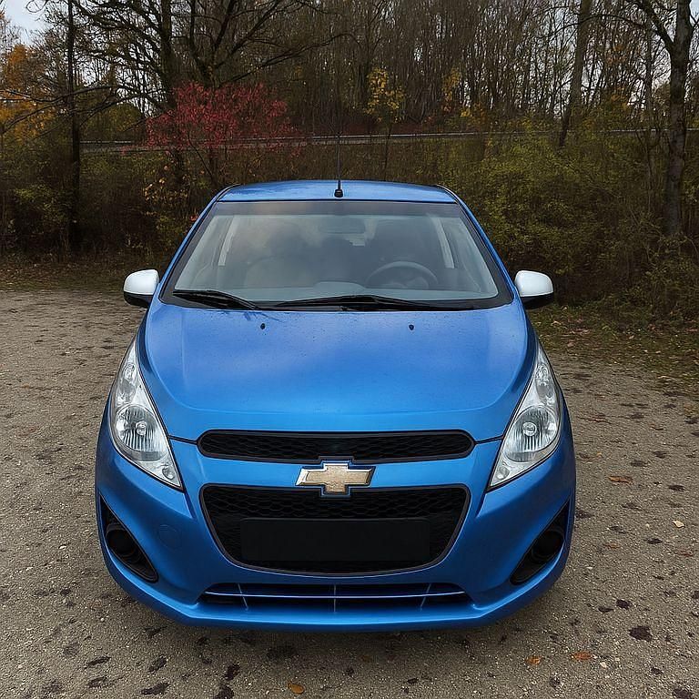 Blau Gebraucht 2013 Chevrolet Spark LS Kleinwagen | 3.200 € (Fairer Preis) - Bild 1/4