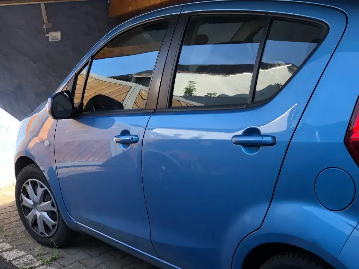 Gebraucht Opel Agila 88 PS (64 kW) 1999 Blau Kleinwagen