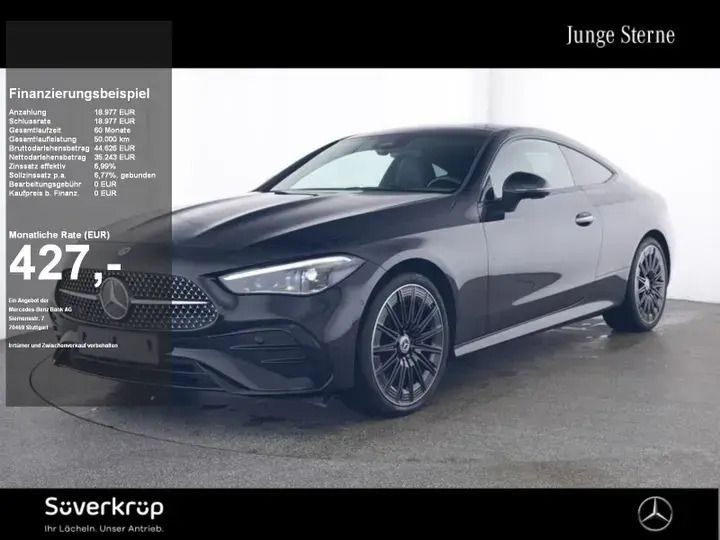Lack graphitgrau Gebraucht 2025 Mercedes CLE220 AMG Cabrio | 75.900 € - Bild 1/3