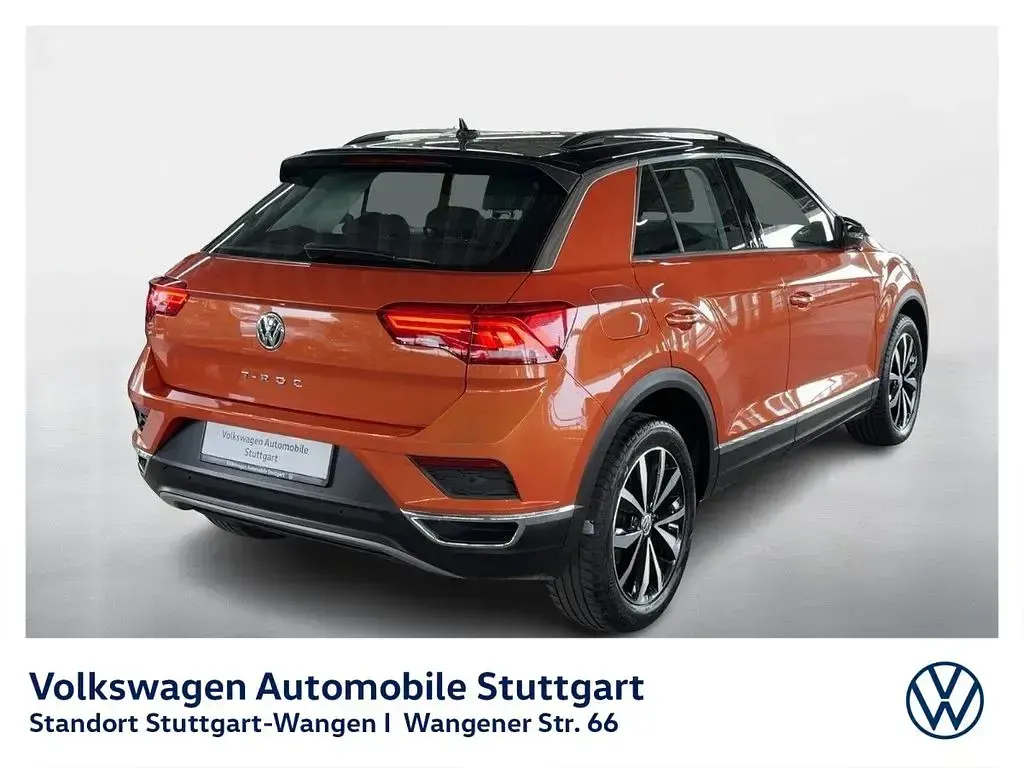 Gebraucht VW T-Roc Style 150 PS (110 kW) 2020 Energetic orange metallic schw SUV