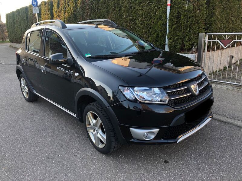 Schwarz Gebraucht 2013 Dacia Sandero Stepway Kleinwagen | 5.100 € (Fairer Preis) - Bild 1/4