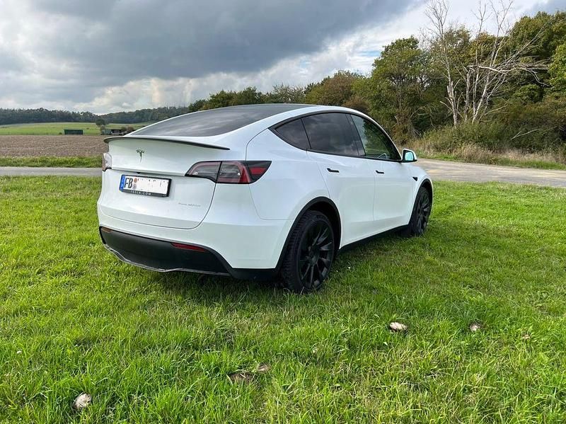 Occasion Tesla Model Y Long Range AWD 378 kW (514 ch) 2022 Blanc SUV