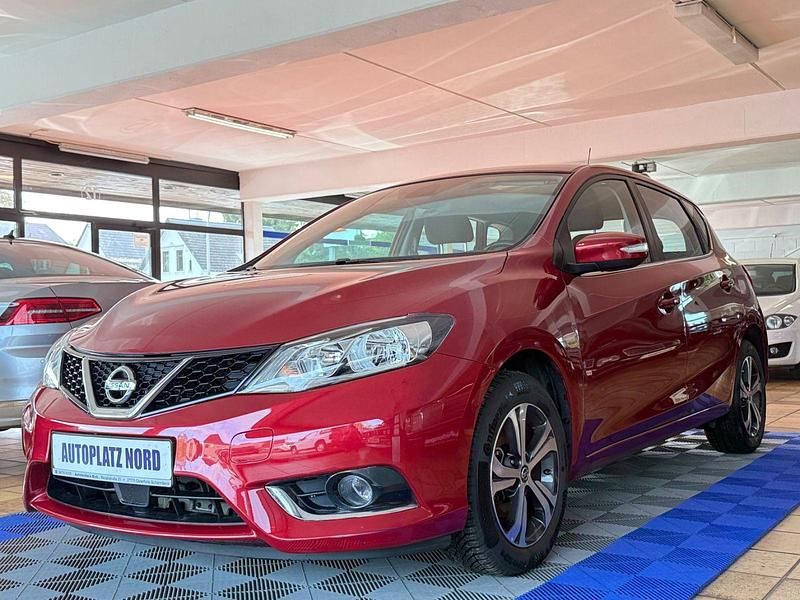 Rot Gebraucht 2016 Nissan Pulsar Acenta Kleinwagen | 10.999 € (Fairer Preis) - Bild 1/4