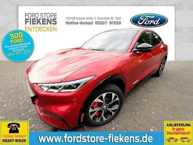 Rot metallic Gebraucht 2020 Ford Mustang Mach-E SUV | 30.500 € (Fairer Preis) - Bild 1/4