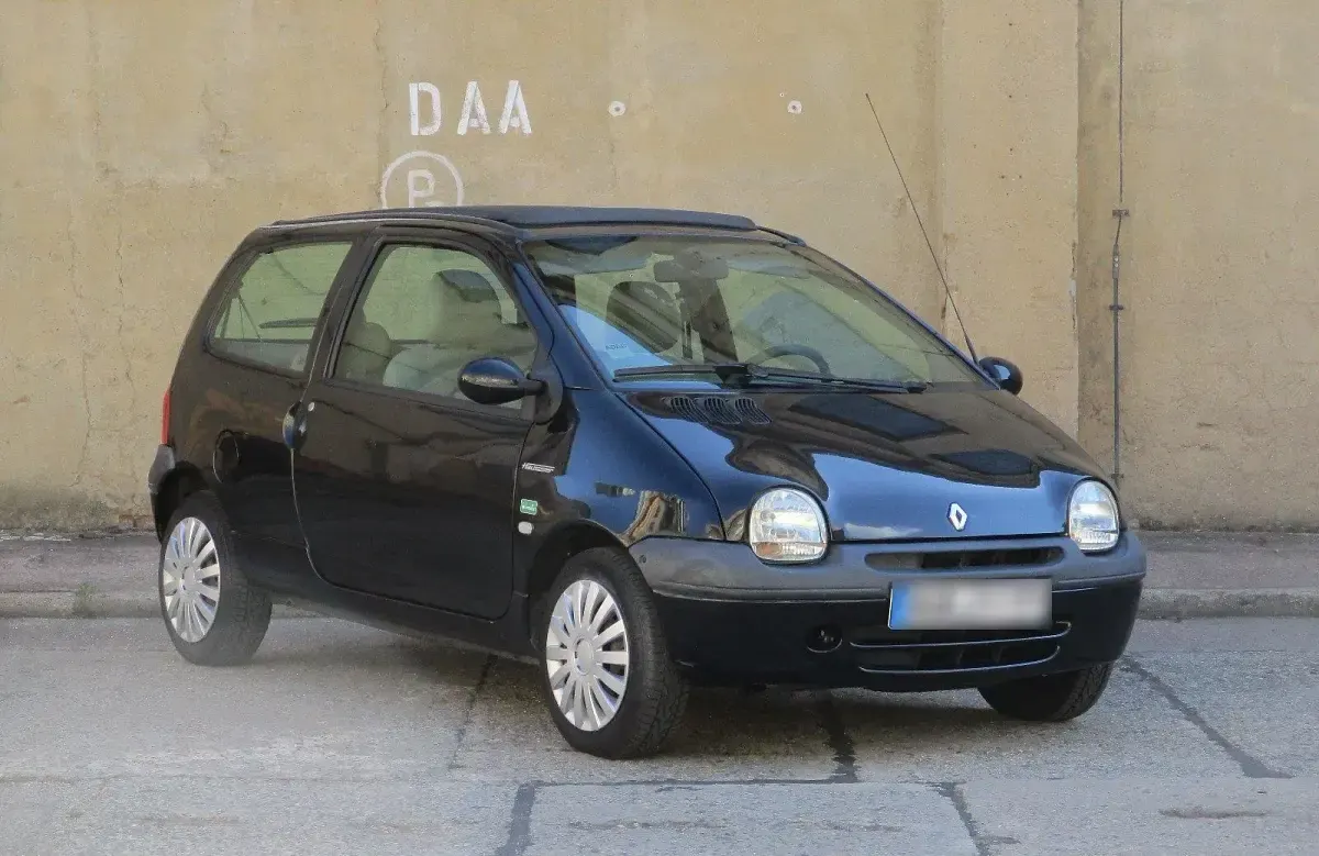 Gebraucht Renault Twingo 59 PS (43 kW) 2004 Schwarz Kleinwagen