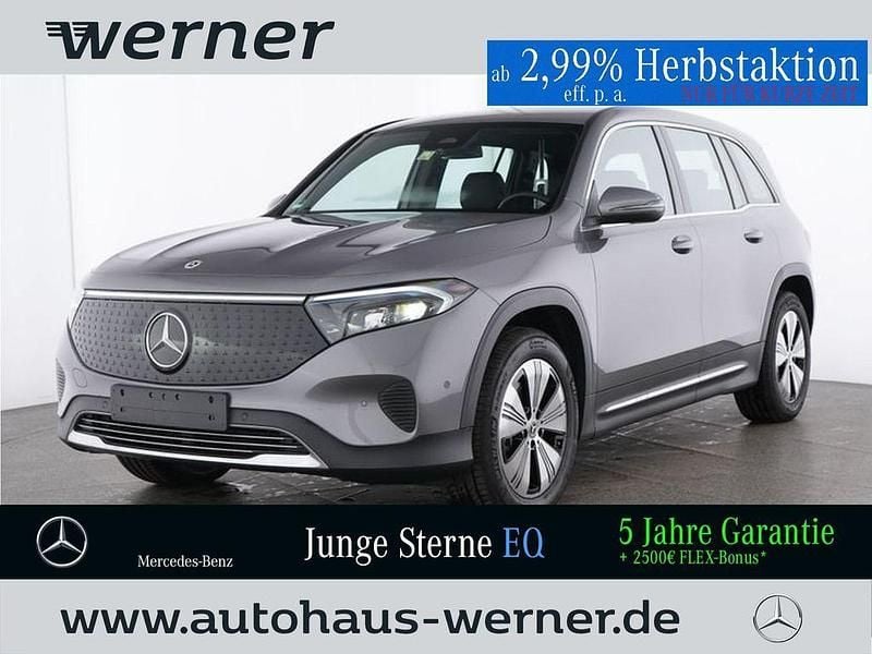 Lack mountaingrau Gebraucht 2024 Mercedes EQB300 Advanced SUV | 33.933 € (Superpreis) - Bild 1/4