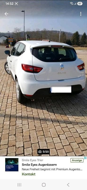 Gebraucht Renault Clio IV 65 PS (47 kW) 2015 Weiß Kleinwagen