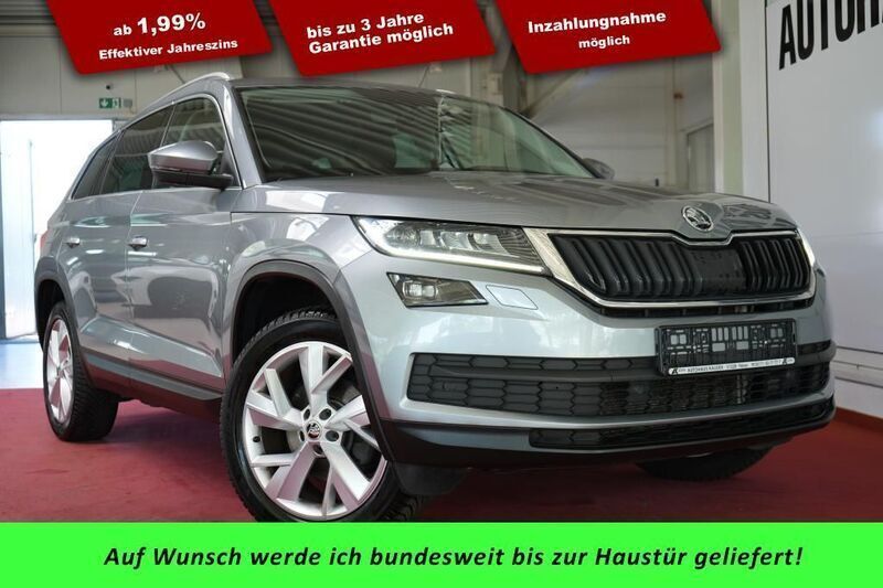 Business grey metallic Gebraucht 2019 Skoda Kodiaq Style SUV | 25.890 € (Etwas zu teuer) - Bild 1/4