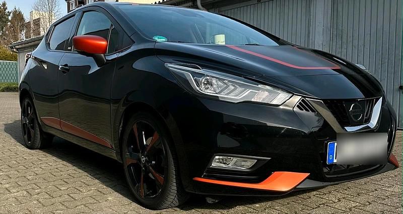 Schwarz Gebraucht 2017 Nissan Micra Tekna Kleinwagen | 11.000 € (Etwas zu teuer) - Bild 1/4