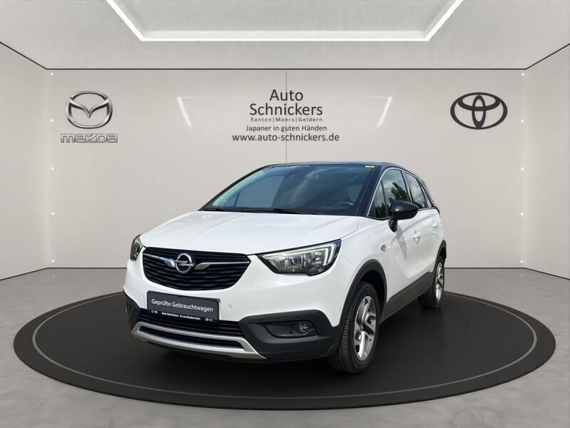 Weiss Gebraucht 2018 Opel Crossland X Innovation SUV | 15.490 € - Bild 1/2