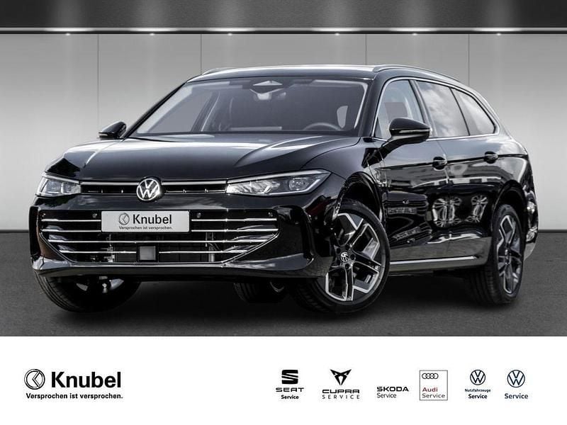 Schwarz Neu 2025 VW Passat Elegance Kombi | 66.790 € (Teuer) - Bild 1/4
