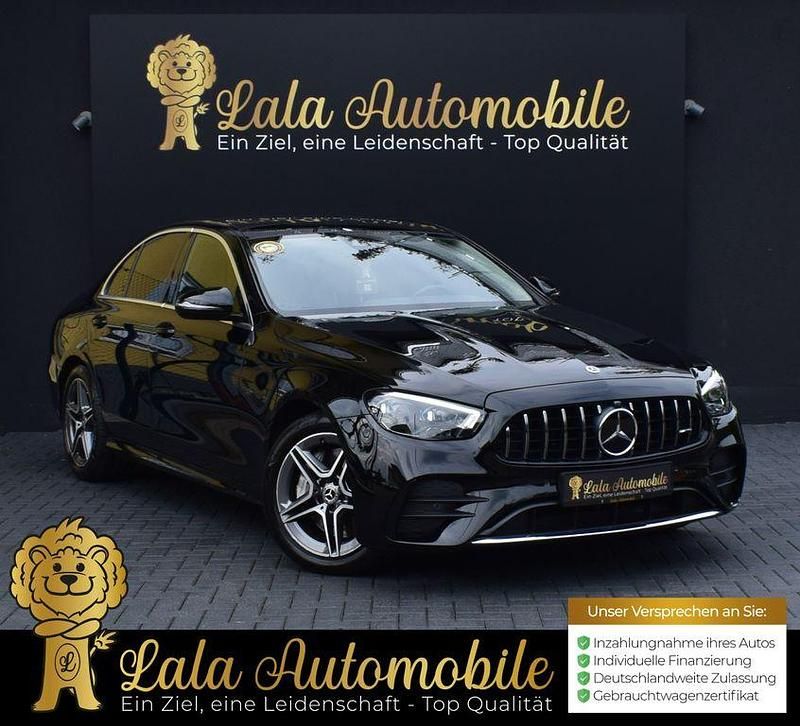 Schwarz unilack Gebraucht 2021 Mercedes E400 AMG Limousine | 52.980 € (Teuer) - Bild 1/4