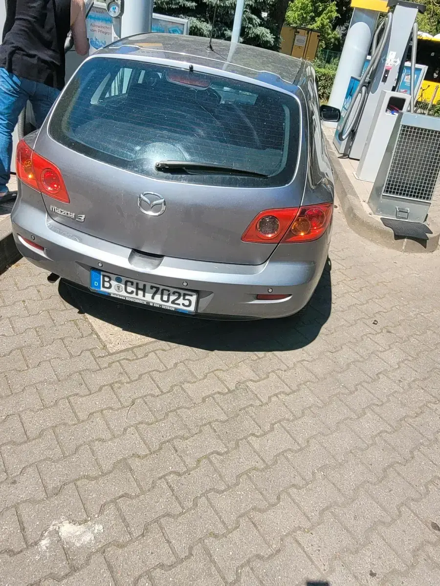 Używany Mazda 3 2003 Srebrny Hatchback