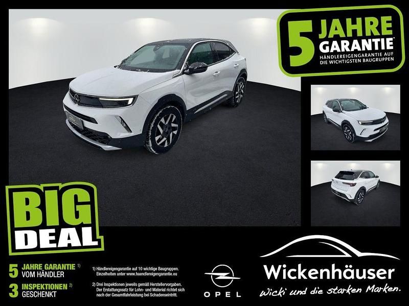 Jade weiss/arktis weiss (metallic) Gebraucht 2022 Opel Mokka Elegance SUV | 15.990 € (Fairer Preis) - Bild 1/4