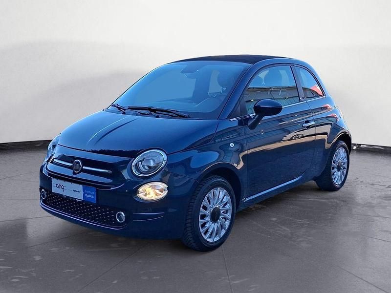 Blau Gebraucht 2022 Fiat 500C Dolcevita Cabrio | 13.630 € (Fairer Preis) - Bild 1/4