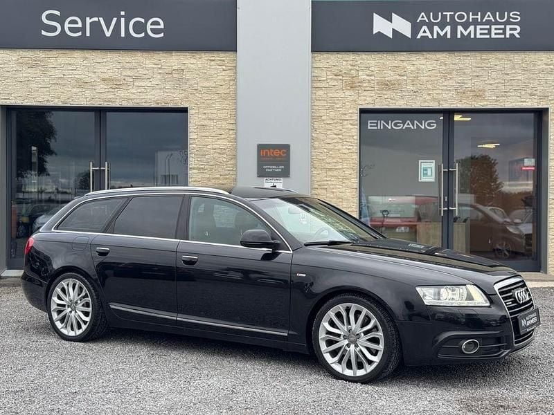 Schwarz Gebraucht 2012 Audi A6 S-Line Kombi | 6.999 € (Superpreis) - Bild 1/4