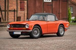 Orange Gebraucht 1973 Triumph TR6 Cabrio | 27.900 € - Bild 1/4