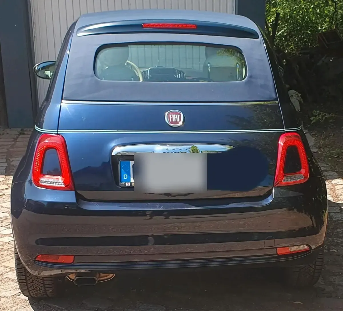 Gebraucht Fiat 500 Riva 105 PS (77 kW) 2017 Blau Cabrio