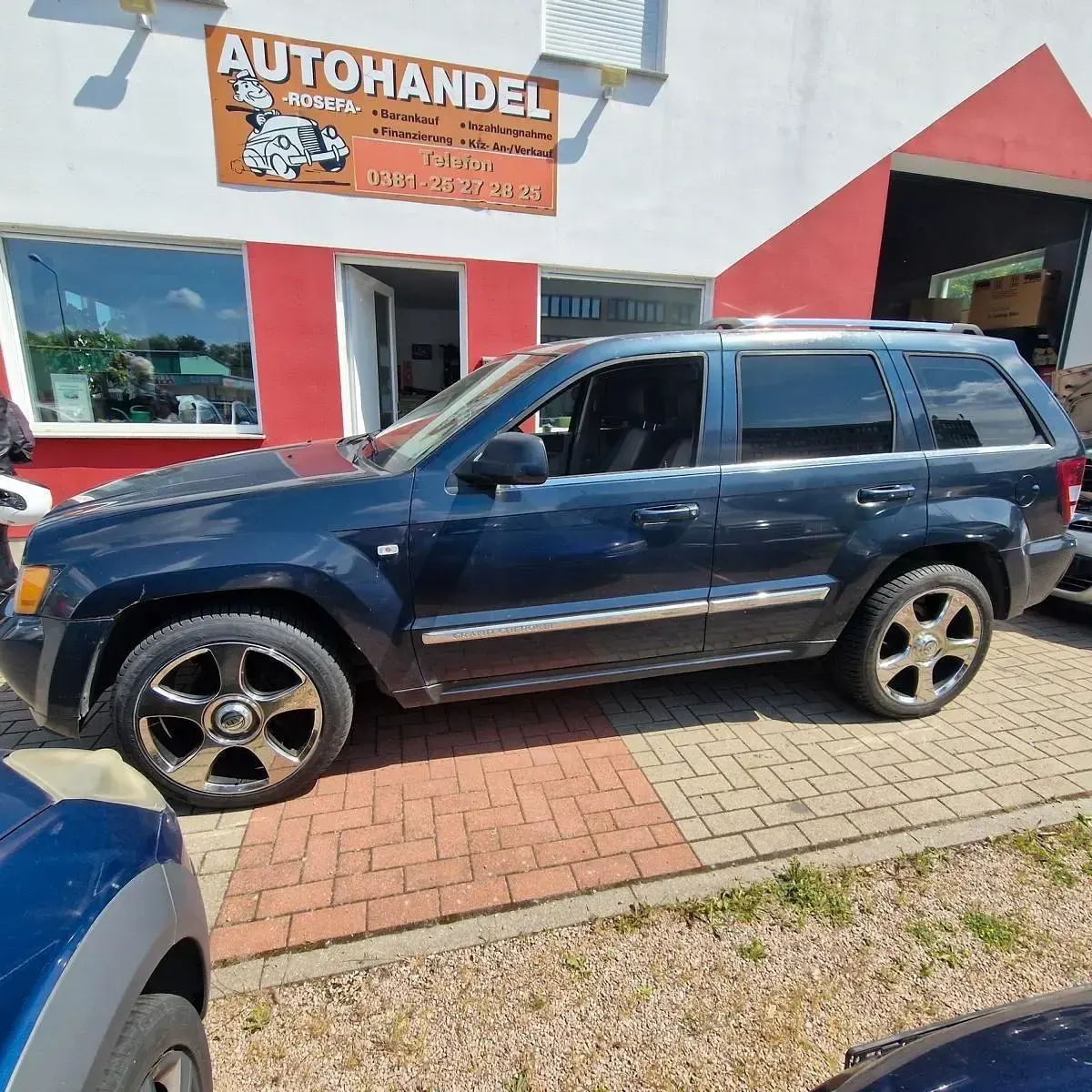 Gebraucht Jeep Grand Cherokee 303 PS (222 kW) 2008 Blau SUV