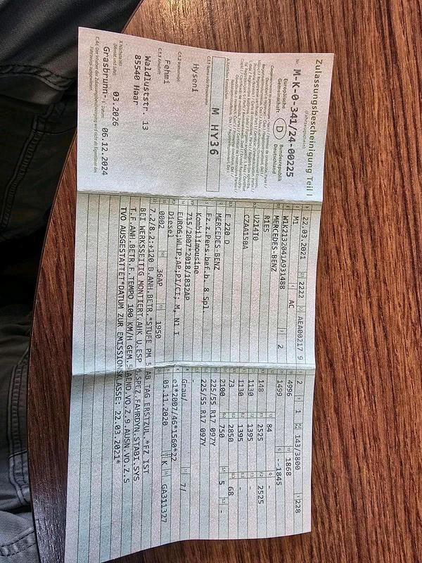 Gebraucht Mercedes E220 194 PS (142 kW) 2021 Grau Kombi