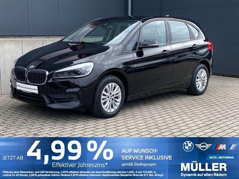 Schwarz Gebraucht 2020 BMW 218 Active Tourer Van / Kleinbus | 18.690 € (Fairer Preis) - Bild 1/4