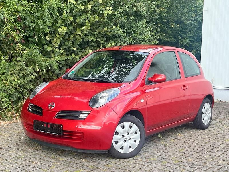 Rot Gebraucht 2005 Nissan Micra Kleinwagen | 2.990 € (Teuer) - Bild 1/4