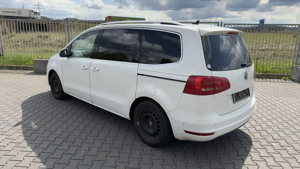 Gebraucht VW Sharan Highline 200 PS (147 kW) 2011 Candyweiã Van / Kleinbus
