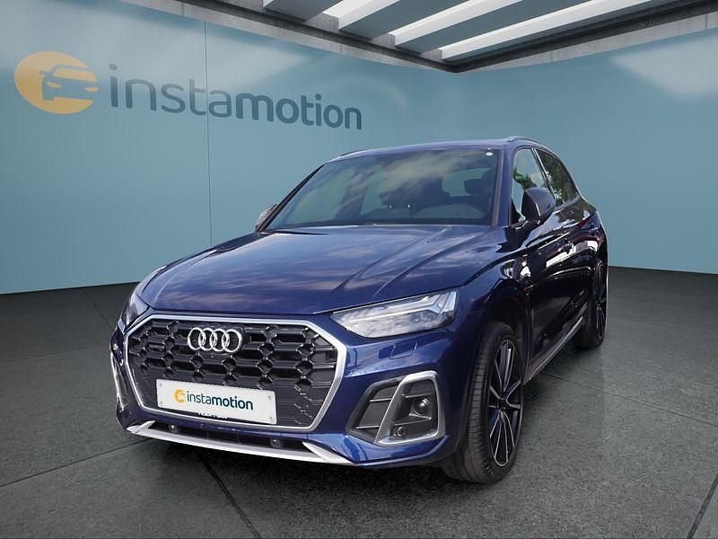 Blau Gebraucht 2022 Audi Q5 SUV | 45.749 € (Etwas zu teuer) - Bild 1/4
