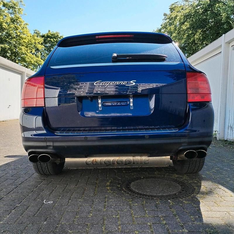 Blau Gebraucht 2003 Porsche Cayenne SUV | 7.000 € (Teuer) - Bild 1/4