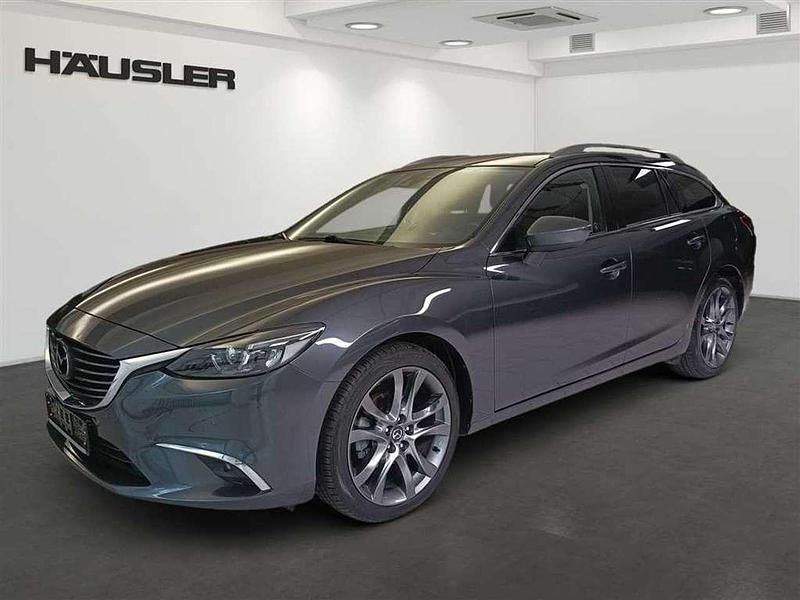 Grau Gebraucht 2016 Mazda 6 Nakama Kombi | 14.890 € (Etwas zu teuer) - Bild 1/4