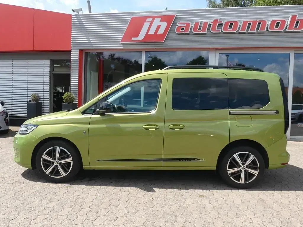 Gebraucht VW Caddy Move 102 PS (75 kW) 2021 Grün Van / Kleinbus