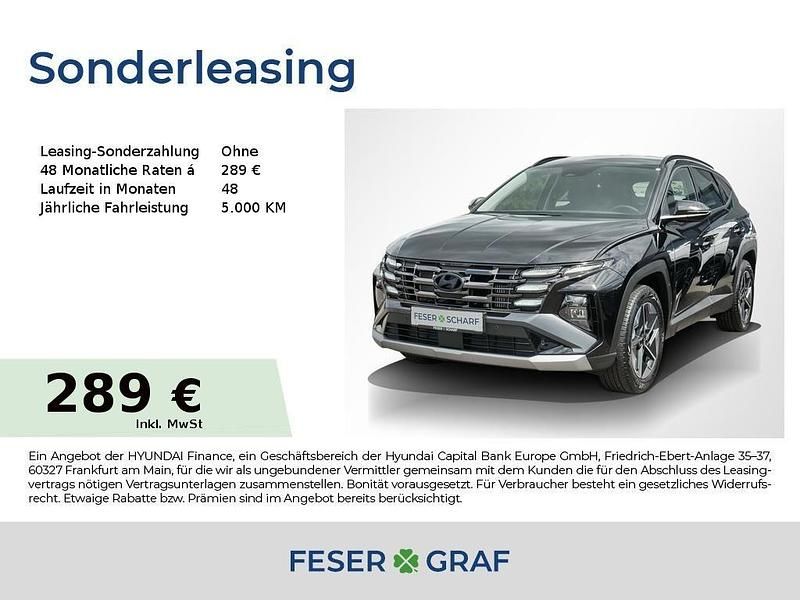 Abyss black Neu 2025 Hyundai Tucson Trend SUV | 36.240 € (Guter Preis) - Bild 1/4