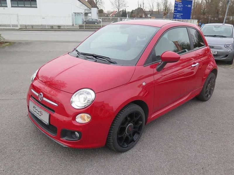 Rot Gebraucht 2014 Fiat 500S S Kleinwagen | 7.390 € (Fairer Preis) - Bild 1/4