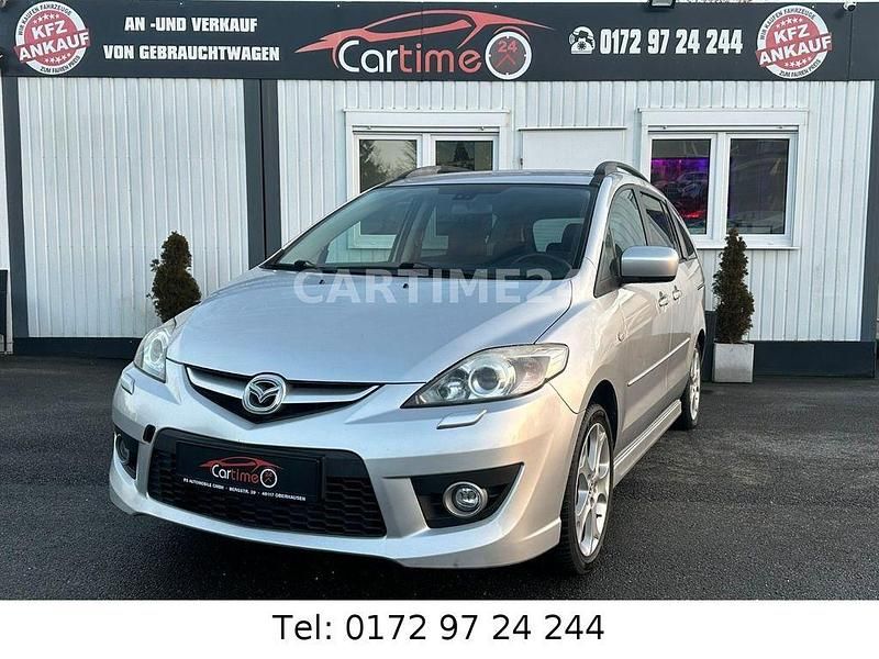 Gebraucht Mazda 5 Active Plus 145 PS (106 kW) 2010 Sunlight silver Van / Kleinbus