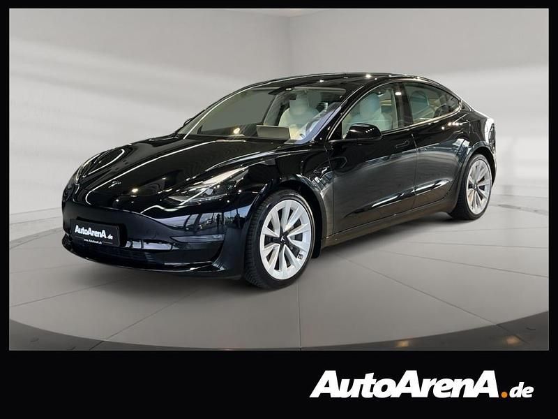 Schwarz Gebraucht 2022 Tesla Model 3 Limousine | 27.998 € (Fairer Preis) - Bild 1/4
