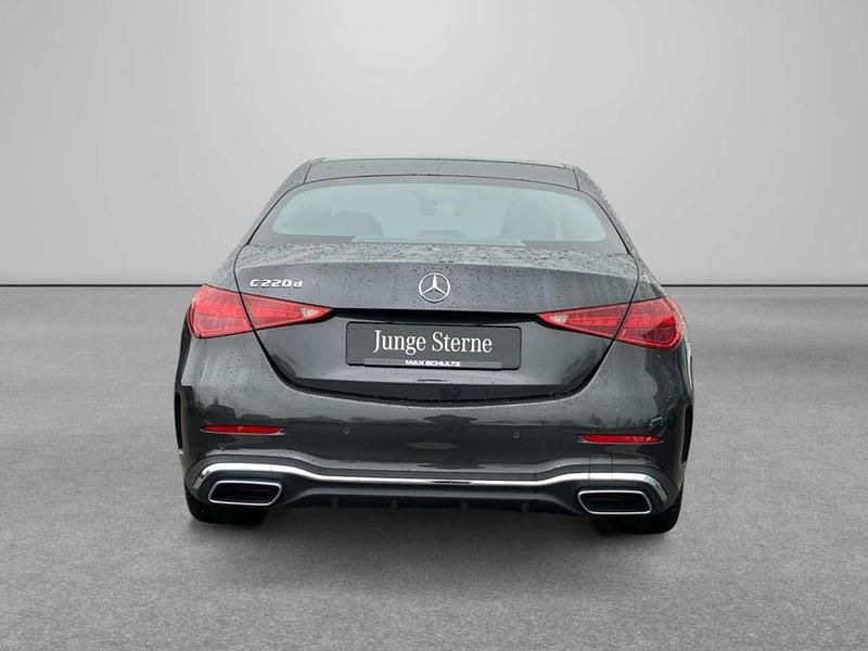 Gebraucht Mercedes C220 AMG line 197 PS (144 kW) 2024 Metalliclack graphitgrau Limousine