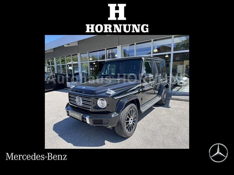 Obsidianschwarz metallic Gebraucht 2022 Mercedes G500 AMG line SUV | 132.900 € (Superpreis) - Bild 1/4